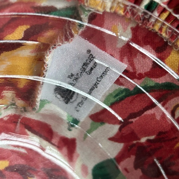 Vintage 1995 Longaberger May Series Tulip Basket With Liner And Protector - Picture 4 of 4